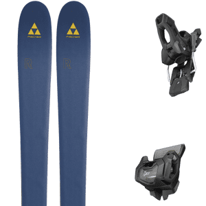 Pack ski all mountain Fischer Ranger Blue 24 + Fixations Homme Bleu taille 182 2024 Rouge 170 Homme