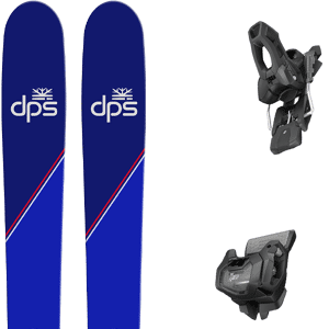 Pack ski freeride Dps Pagoda 106 C2 Blue 23 + Fixations Homme Bleu taille 179 2023 Violet / Rose 162 Femme - Publicité