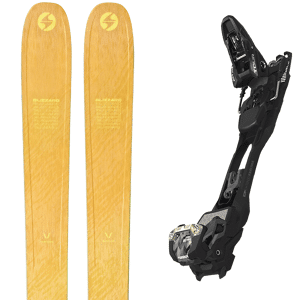 Pack ski freerando Blizzard Rustler 11 Yellow 24 + Fixations Homme Marron / Jaune / Noir taille 180 2024 Bleu / Rouge 164 Femme - Publicité