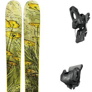 Pack ski freeride Rossignol Blackops 118 24 + Fixations Homme Jaune / Marron taille 186 2024 Rose / Noir / Blanc 168 Femme - Publicité