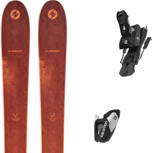 Pack ski freeride Blizzard Cochise Team 24 + Fixations Enfant Orange taille 140 2024 Noir / Marron / Vert 170 Femme - Publicité