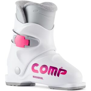 ROSSIGNOL Comp J1 - Blanc / Rose - taille 16.5 2024 Noir / Bleu 26 Enfant - Publicité