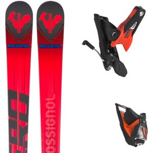 Pack ski racing Rossignol Hero Athlete Gs R22 + Spx12 Rockerace Hot Red 24 Homme Rouge / Noir taille 185 2024 Bleu M Homme - Publicité