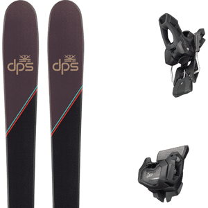 Pack ski all mountain Dps Pagoda 94 C2 Black 23 + Fixations Homme Noir / Marron taille 185 2023 Noir / Orange 168 Homme - Publicité