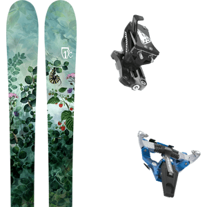 Pack ski freerando Icelantic Maiden 91 23 + Fixations Femme Vert / Multicolore taille 162 2023 Bleu / Jaune / Blanc 169 Femme