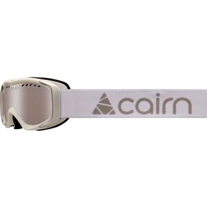 Cairn Booster - Masque ski enfant Mat White Mat Silver Unique - Publicité