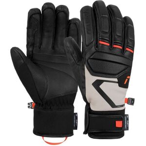 Reusch Pro Rc - Gants ski homme Black / Glacier Grey / Fluo Red 8 - Publicité