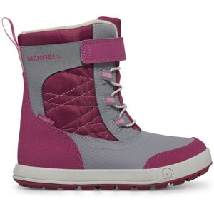 Merrell Snow Storm 2.0 Waterproof - Bottes de neige enfant Grey / Berry 35 - Publicité