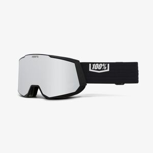 100% Snowcraft XL HiPER - Masque ski Black / Silver Unique - Publicité