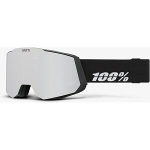 100% Snowcraft HiPER - Masque ski Black / Silver Unique - Publicité