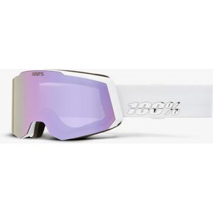 100% Snowcraft S HiPER - Masque ski White / Lavender Unique - Publicité