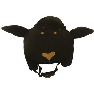 Non communiqué Housse de casque fantaisie - Coolcasc - Mouton noir - Taille unique - Publicité