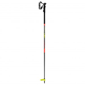 Leki - Mezza Lite - Bâtons ski de randonnée taille 145 cm, rouge/jaune - Publicité