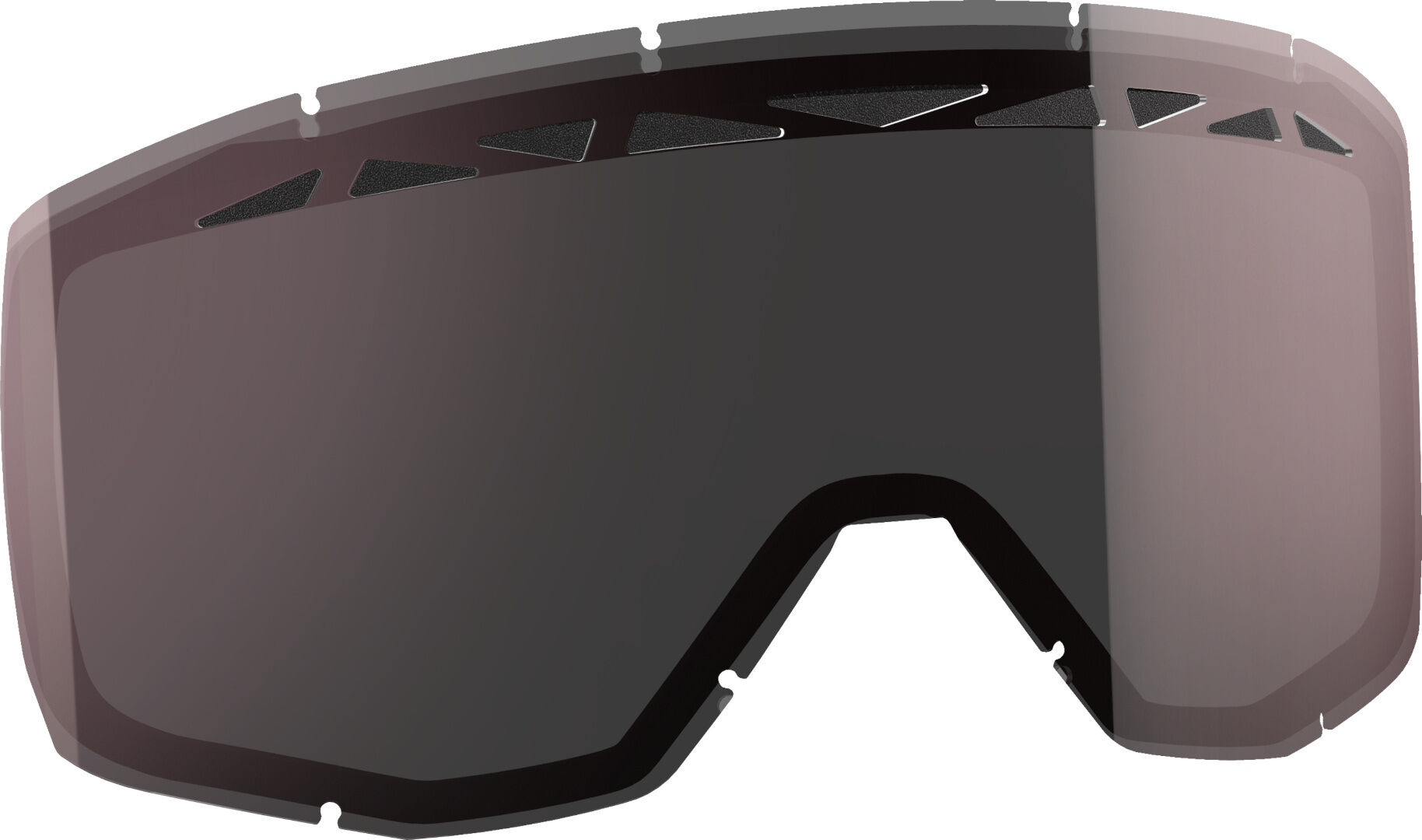 Scott Primal/Hustle/Tyrant/Split ACS Enhancer Snow Cross Lentille de remplacement Argent taille : unique taille