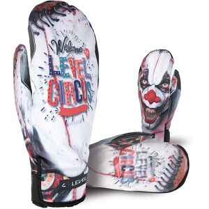 LEVEL PRO RIDER MITT PK WHITE M-L