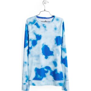 Burton LIGHTWEIGHT X BASE LAYER CREW WMN COBALT ABSTRACT DYE S