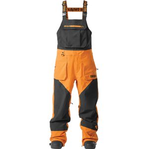 Thirtytwo Basement Bib Black Orange L