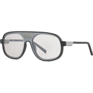 OUT OF VISION 1 MATTE BLACK SILVER IRID X10 One Size