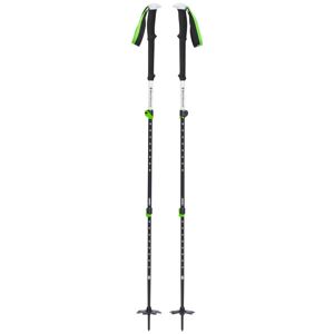 Black Diamond Expedition 3 - bastoncini scialpinismo Black/White/Green 100-140 cm