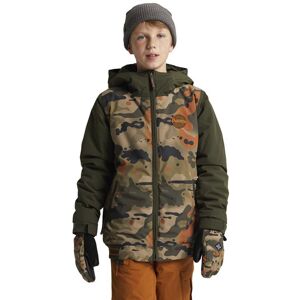 Burton Gameday - giacca snowboard - bambino Brown/Green M