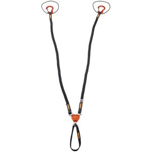 C.A.M.P. X-Gyro Leash - dragonne piccozza Black/Orange/Orange