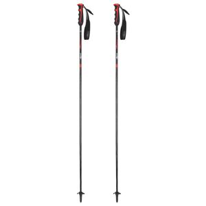 Komperdell Booster Carbon Special Edition - bastoncini sci alpino Black/Red 115 cm