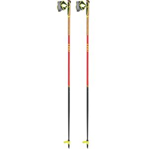 Leki Mezza Race - bastoncini scialpinismo Red/Yellow/Black 140 cm
