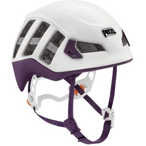 Petzl Meteora - casco arrampicata e scialpinismo - donna White/Purple 52-58 cm