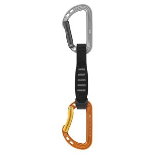 Petzl Spirit - rinvio Black/Orange 11 cm