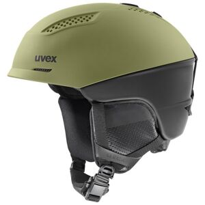 Uvex Ultra Pro - casco sci Black/Green 59-61 cm