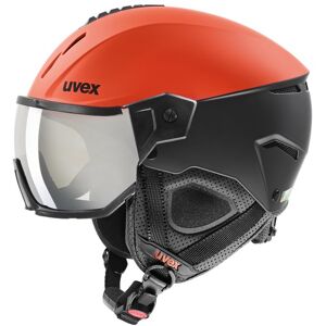 Uvex Instinct Visor - casco sci alpino Red/Black 56-58 cm