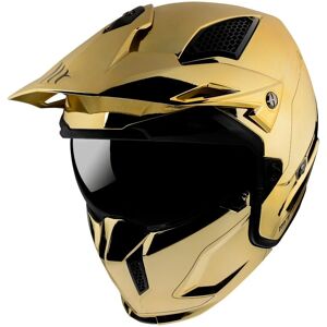 MT HELMETS - Casco Streetfighter SV Chromed Gold Dorato L