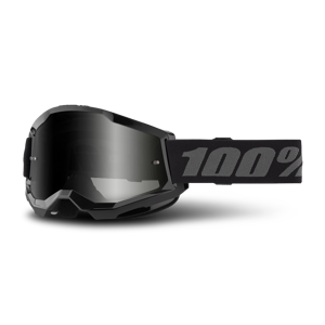 100% Maschera Cross  Strata 2 Nera