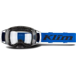 KLIM Maschera Motoslitta  Aeon Goggle Tech Lemonade Elettrica Blu-Fotocromatica Chiara