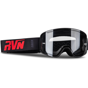 Raven Maschera Cross  Edge Magnetic Nero-Rosso - Trasparente