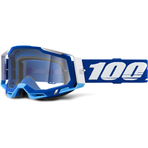 100% Maschera Cross  Racecraft 2 Blu