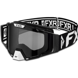 FXR Maschera Motoslitta  Pilot Nero-Bianco