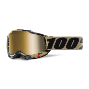 100% Maschera Cross  Accuri 2 Tarmac Sabbia