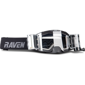 Raven Maschera Cross  Halcon Nera lente Trasparente Roll-Off