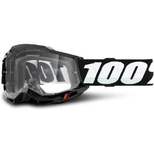 100% Maschera Cross Bambino  Accuri 2 Nero - Trasparente