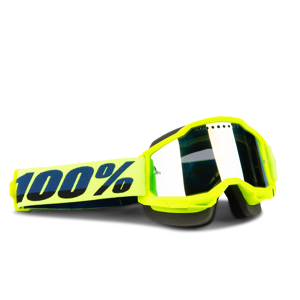 100% Maschera Motoslitta  Accuri 2 Gialla