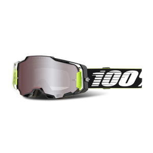 100% Maschera Cross  Armega Racr HiPER Lente Specchio Fumé Scuro