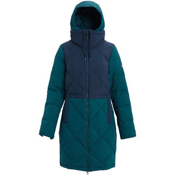 burton bixby down dress blue deep teal s