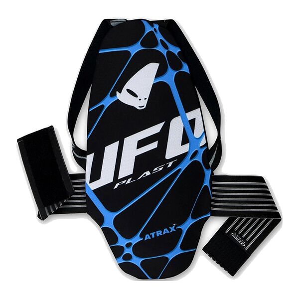 ufo atrax back protector short black one size