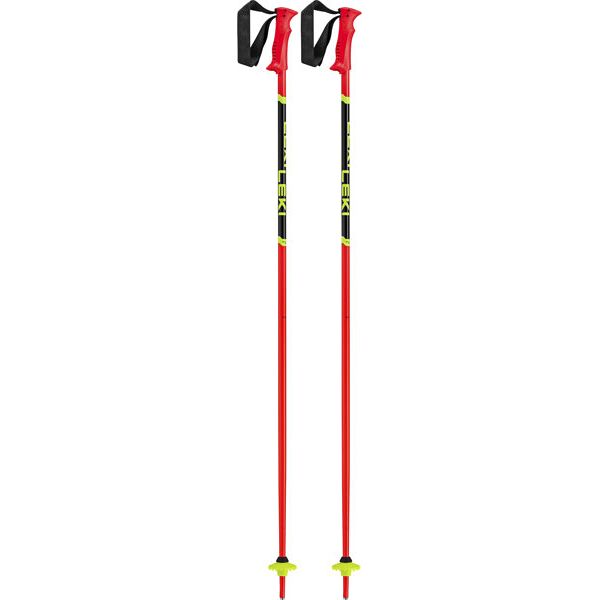 leki racing kids - bastoncini sci alpino - bambino red/black 105