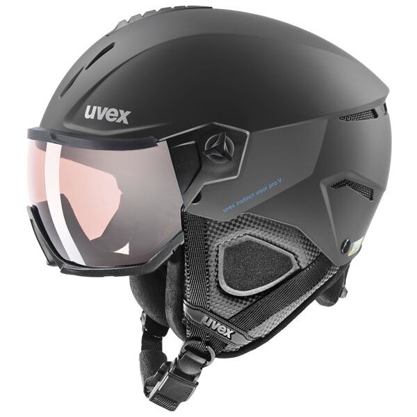 uvex instinct visor pro v - casco sci black 59-61 cm