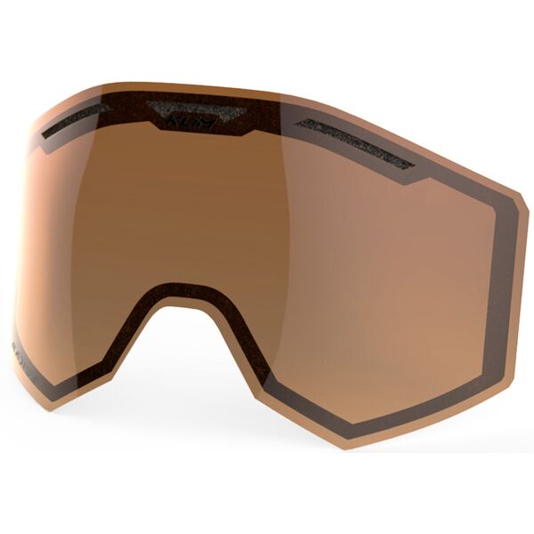 klim radius pro db brown tint polarized obiettivo sostitutivo arancione