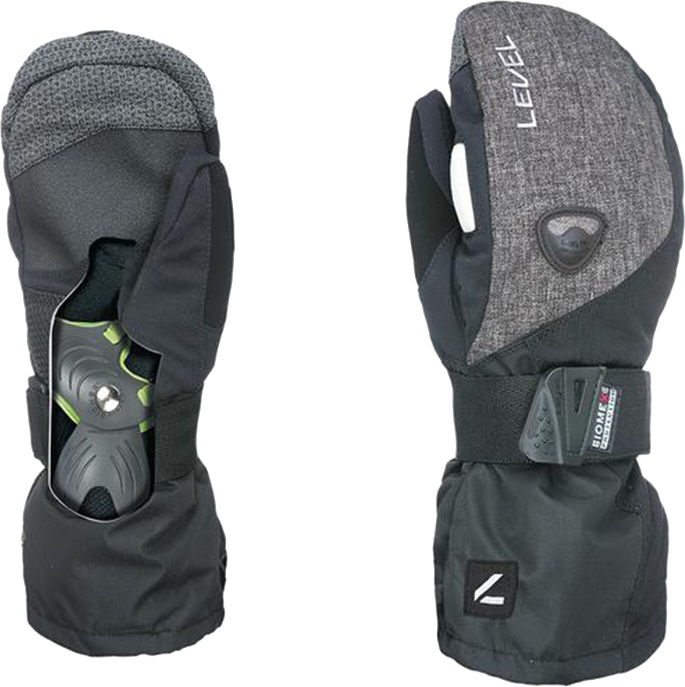 LEVEL FLY MITT BLACK NINJA M-L