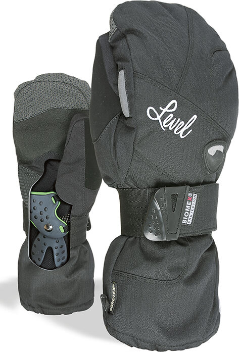 LEVEL HALF PIPE W MITT GORETEX BLACK XS