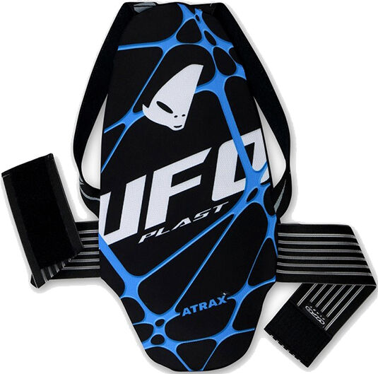 UFO ATRAX BACK PROTECTOR SHORT BLACK One Size